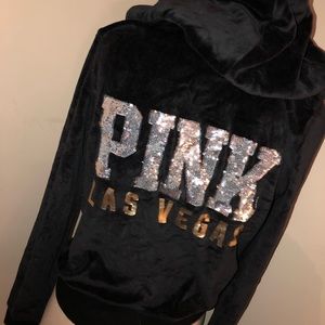 Pink Victoria’s Secret jacket